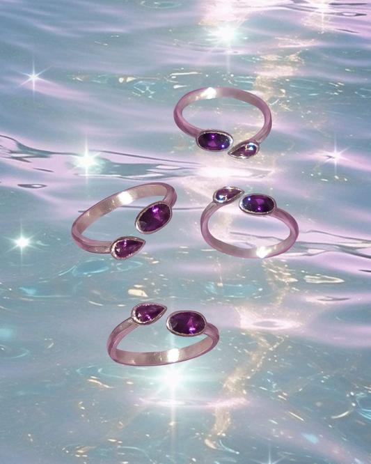 Lụa x Celestia CZ Rings