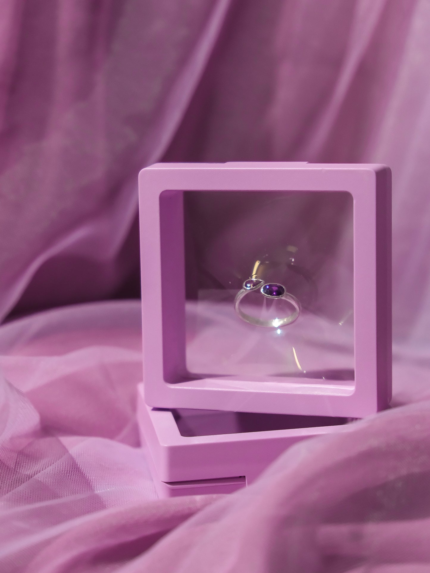 Lụa x Celestia CZ Rings